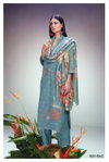 Ruwanthi 2119 By Ganga Heavy Printed Cotton Silk Dress Material